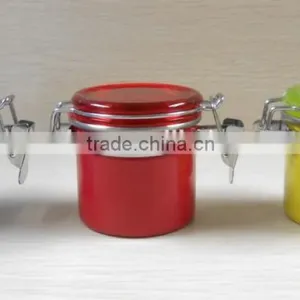 CCHJ-003 2014 New Style Mini Stainless Steel Airtight Spice Jar With Different Color thumbnail-1