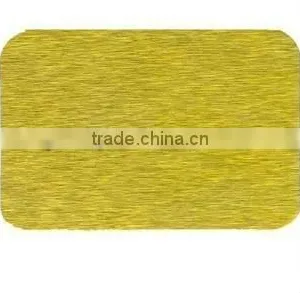 3mm Golden Brushed Aluminum Composite Panels thumbnail-1