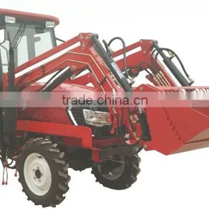 Higher Quality and Cheapest 404 Tractor, With 4 in 1bucket Type Front End Loader thumbnail-2