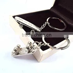 Promotional Items Custom Logo Metal Skateboard Keychains thumbnail-4