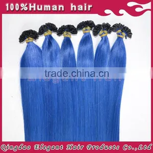 Top Quality 100% 7A Full Cuticle Remy Hair Extension Indian Hair Keratin thumbnail-1