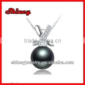 Stock Order !silver Cheap Pearl Pendant thumbnail-1