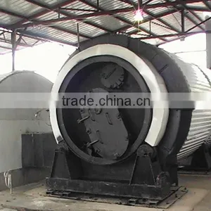 High-efficiency Used Tire Recycling Plant Continuous Tire Pyrolysis Machine thumbnail-6