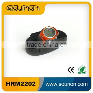 Wholesale-Chest Strap Heart Rate Monitor Calories Pedometer Digital Pulse Sports Watch LCD Exercise Memory Mode Outdoor Water r thumbnail-1