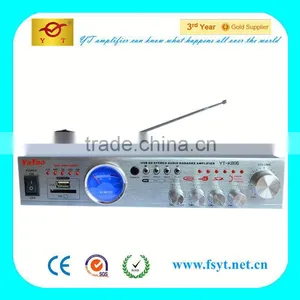 Digital Mini Speaker Amplifier YT-K806 & FM Usb/sd thumbnail-1