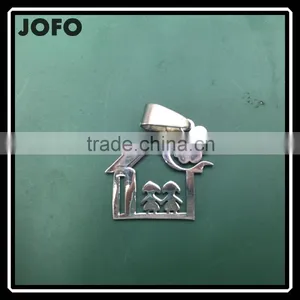 Cute Loving Family House Pendant For Women Men and Kids thumbnail-1