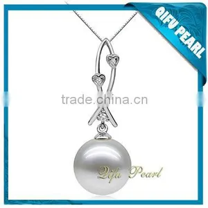 Fashion Design Hawaiian Jewelry Genuine Freshwater Pearl 925 Sterling Silver Jewelry Pendant thumbnail-1