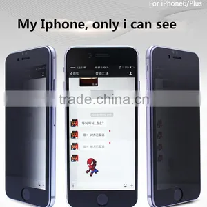 Pavoscreen OEM / ODM 2016 Newest ! 9H Full Cover Privacy Tempered Glass Screen Protector Tempered Glass Film for Iphone 6 / 6s thumbnail-1
