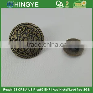 2016 New Arrive Fashion Metal Shank Button thumbnail-1
