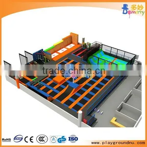 Guangzhou NEW STYLE Kids Toy Indoor Soft Trampoline Playground Equipment thumbnail-5