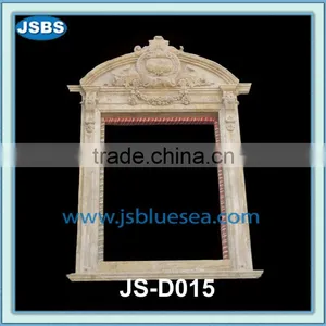 Marble Carved Window Surround JS-D015Y thumbnail-1