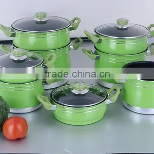 12pc ALUMINUM Non-Stick COUSCOUS POT SET (WNCM002) thumbnail-1
