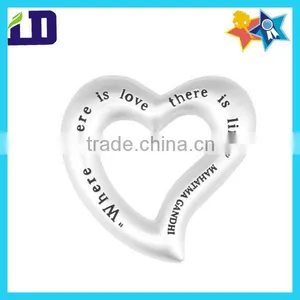 Custom Heart Metal Paper Weight thumbnail-1