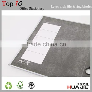 PVC Cardboard Lever Arch File Folder 2 Ring Binder thumbnail-4