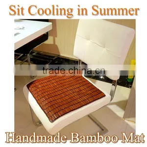 Handmade Bamboo Chinese Dining Chair Cushion thumbnail-1