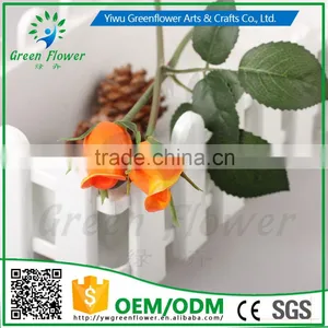 Greenflower 2016 Wholesale Handscrafts Real Touch Latex PU China Artificial Flowers Mini Rose for Wedding Decoration Occation thumbnail-2