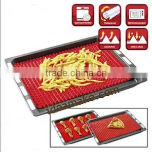 Silicone Cooking Mat as Seen on tv 100% Food Grade LFGB Standard Eco-friendly Square Heat Resistant thumbnail-1