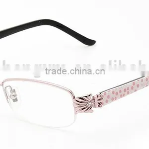 Half Alloy Frame Hot Selling Optical Eyeglasses for Women thumbnail-1