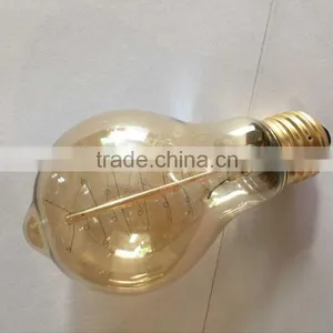 Antique Cast Iron Lamp Post New Retro Bulb thumbnail-1