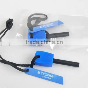 Cheap Travel Emergency Fire Starter Survival Flint With Customized Color and Logo thumbnail-1