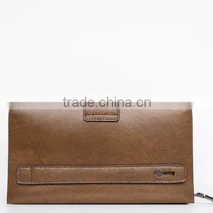 Men's Leather Wallet, First Layer Cowhide Genuine Leather Luxury Clutch thumbnail-6