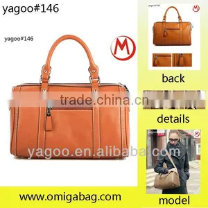 New Arrival European Style High Quality pu Lady Street Tote Bag thumbnail-1