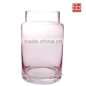 STOCK!Colored Glass Vase Can Add Customized Logo Quality Choice thumbnail-3