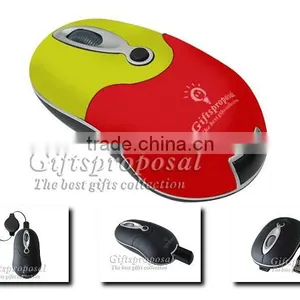 USB Wireless/wired Mouse,receiver Build-in Design thumbnail-1