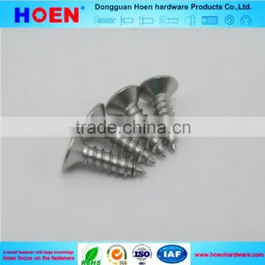 Screw Manufacturer Din 7982 Self Tapping m7 Countersunk Head Screw thumbnail-1
