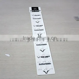 New Customized White pp Printing Clip Strip thumbnail-1
