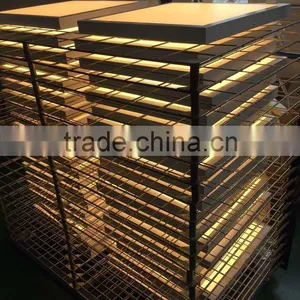 600x600 Surface Mounted Led Panel Lights 48W Decorative Panel Lamp AC 85-265V thumbnail-1