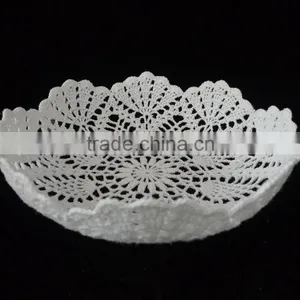 Crocheted Lacy Treasure Box, Thread Crochet Storage Bowls thumbnail-3