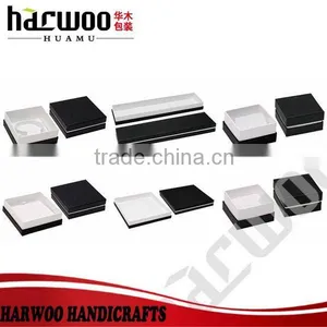Custom Black Cardboard Boxes Packaging Wholesale Jewelry Paper Gift Box thumbnail-3
