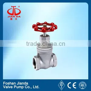 1/2'' Cast Steel Threaded Gate Valve for Water Supply thumbnail-1