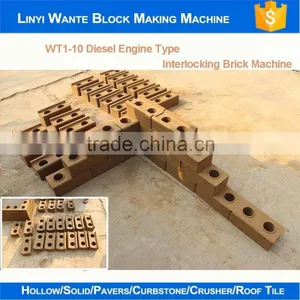 Hydraulic WT2-10 Interlock Clay Brick Making Machine South Africa thumbnail-2