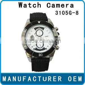 New JVE-3105G-8 HD 720p New Digital Watch;IR Night Vision Watch Camera;HD Digital Watch Camera thumbnail-1