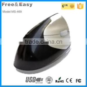 2016 Vertical Ergonomic Optical Wired Mouse Release Tired thumbnail-1