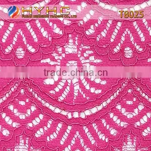 Wholesale High Quality Nylon/Cotton Strand Lace Fabric T8025 thumbnail-1