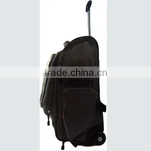 Hot Stylish Magical Foldable Rolling Duffel Bag With Trolley for Business Man thumbnail-3