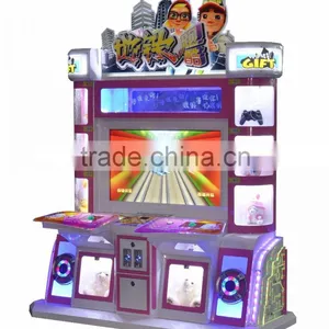 Coin Operated Video Entertainment Equipment Interactive Gift Simulator 42 Inch Subway Parkour thumbnail-1