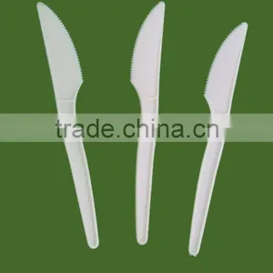 CPLA Utensil,100% Biodegradable Cutlery,starch Cutlery,made From 70% PLA+30% Talc, 100% Compostable Cutlery thumbnail-1