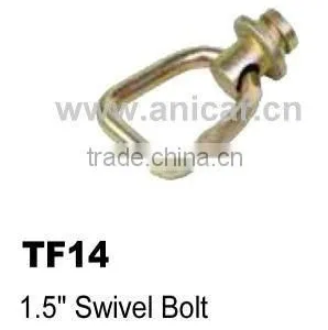 TF14 1.5" Swivel Bolt L Track Fitting Zinc Plated thumbnail-1