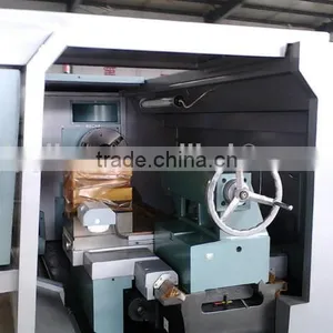 CJK6180B-2 Flat Bed Cnc Lathe Machining thumbnail-4