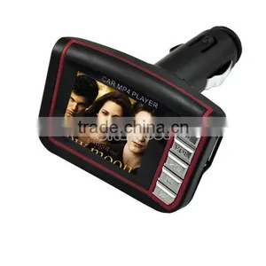 1.8" LCD Wireless Car MP4 MP3 Player FM Transmitter thumbnail-1
