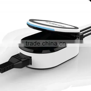 Amazon Hot Selling 3 in 1 Mutifunctional QC 2.0 USB Charger Qi Wireless Charger thumbnail-3