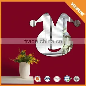Low Cost Reusable Self Acrylic Mirror Wall Sticker thumbnail-1