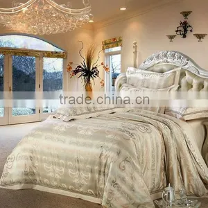 100% Silk Jacquard 4-piece Bedding Set thumbnail-1