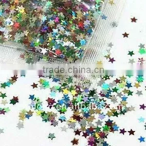 Star-shaped Glitter Powder in Rainbow Color thumbnail-1