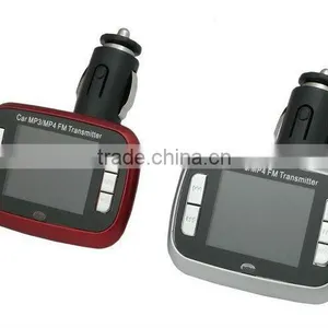 SD USB MMC MP4 Car Player Wireless Radio FM Transmitter Mp4 With Aux Port for Media thumbnail-2