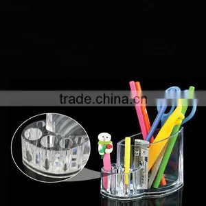 Acrylic Pen Holder, Plastic Pen Holder thumbnail-1